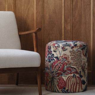 Pill Pouffe - Floral