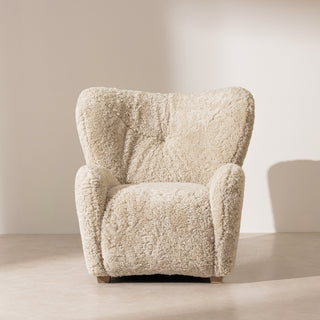 No.17 The Solace Sheepskin Lounge Chair