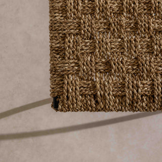 Metal & Rope Bench