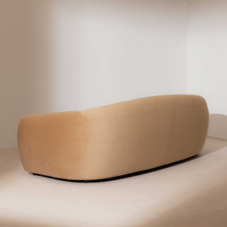 Piped Velvet Sofa