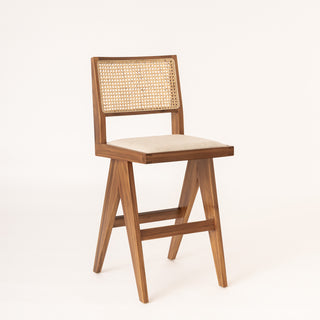 Cane Rattan Stool