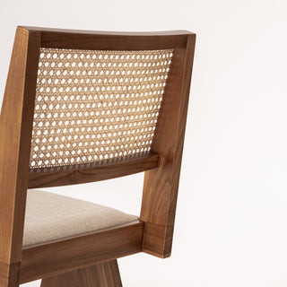 Cane Rattan Stool