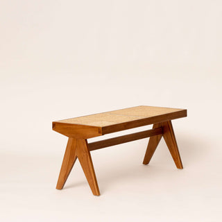 Cane Rattan Bench