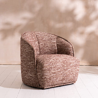 Boucle Chair - Merlot