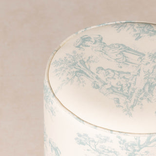Frill Pouffe - Toile Du Jouy