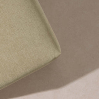 Fringed Ottoman - Eucalyptus