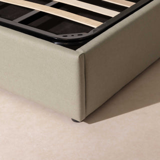 Ripple Bed - Eggshell