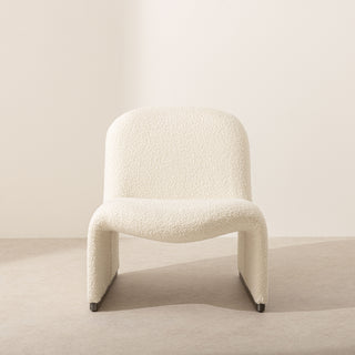 Wave Lounge Chair - Boucle