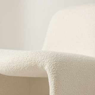 Wave Lounge Chair - Boucle