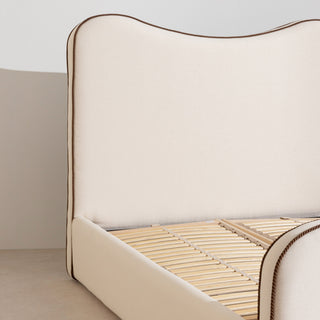 Wave Bed - Ivory