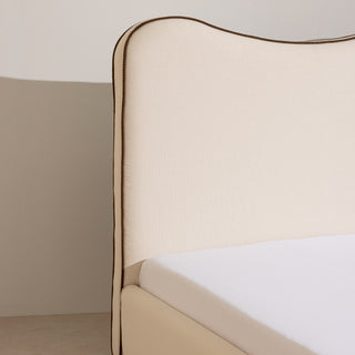 Wave Bed - Ivory