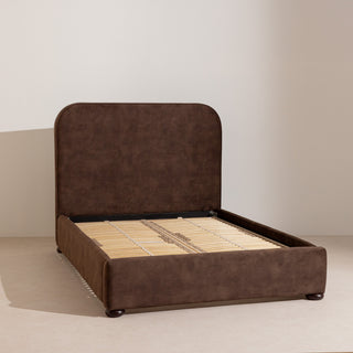 Curve Bed - Chocolate